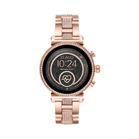 michael kors smart watch bands for the sophie watch|Michael Kors touchscreen smartwatch.